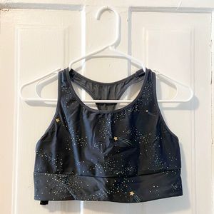 Star Print Sports Bra